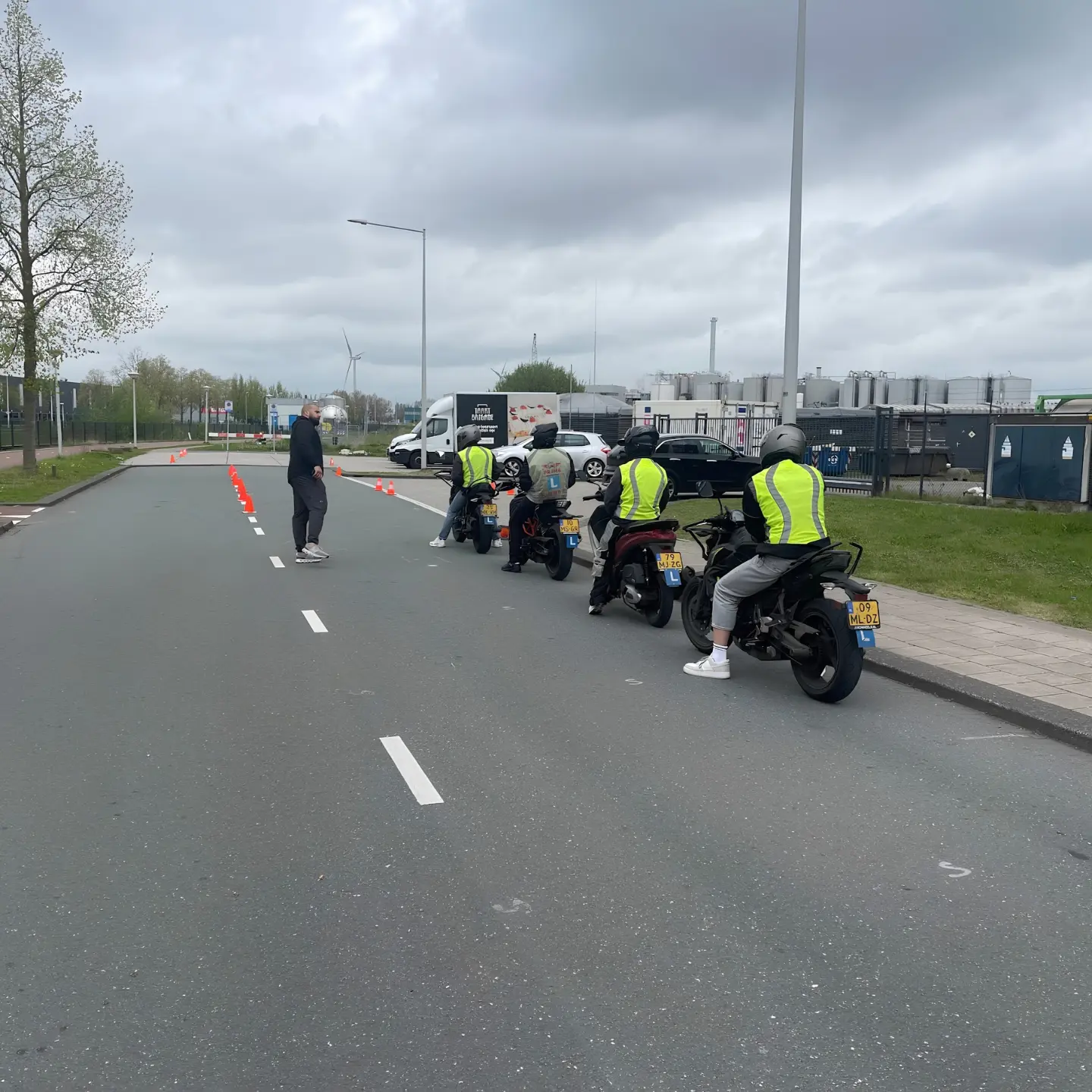 English Motorbike Lessons Amsterdam
