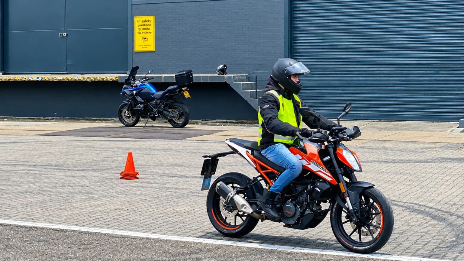 Praktische motorrijles