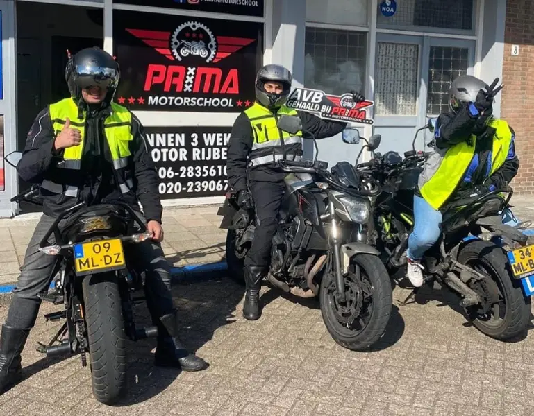 Prima Motorschool amsterdam