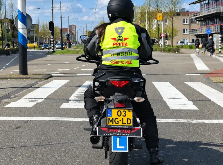Automaat motorrijbewijs halen Amsterdam